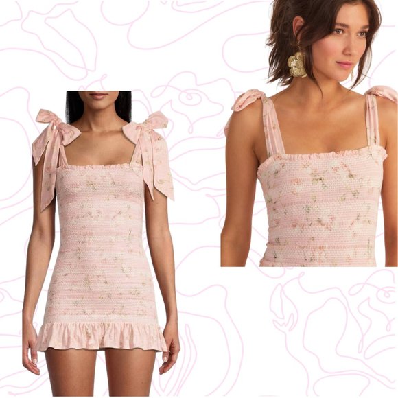 LoveShackFancy - Norna Mini Dress - P - Picture 5 of 7